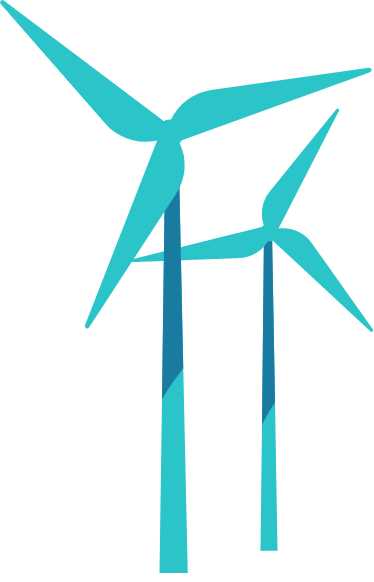 Molinos azules